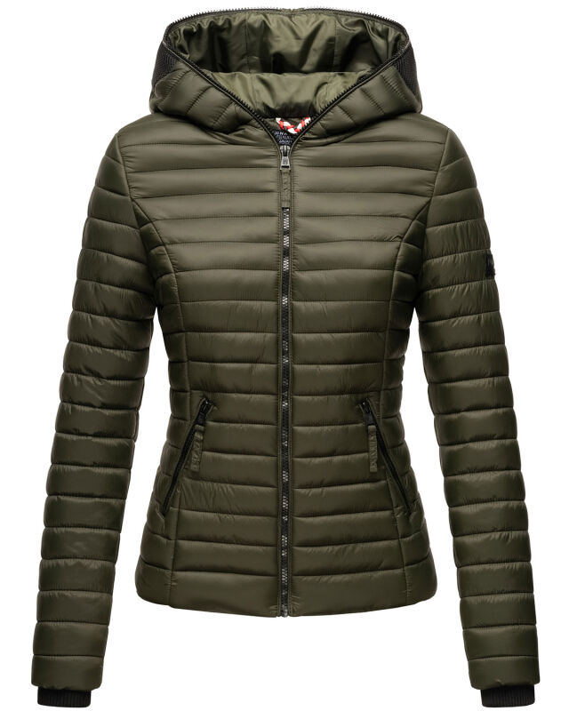 Navahoo Kimuk Damen Steppjacke B348 Olive Größe S - Gr. 36