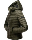 Navahoo Kimuk Damen Steppjacke B348 Olive Größe XL - Gr. 42