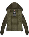 Navahoo Kimuk Damen Steppjacke B348 Olive Größe XL - Gr. 42