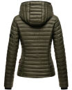 Navahoo Kimuk Damen Steppjacke B348 Olive Größe XXL - Gr. 44