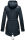 Marikoo Zimtzicke Damen Outdoor Softshell Jacke lang  B614 Navy w.D. Größe XS - Gr. 34