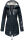 Marikoo Zimtzicke Damen Outdoor Softshell Jacke lang  B614 Navy w.D. Größe XL - Gr. 42
