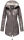 Marikoo Zimtzicke Damen Outdoor Softshell Jacke lang  B614 Grau w.D. Größe S - Gr. 36