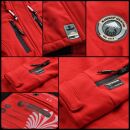 Marikoo Zimtzicke Damen Outdoor Softshell Jacke lang  B614 Grau w.D. Größe M - Gr. 38