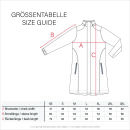 Marikoo Zimtzicke Damen Outdoor Softshell Jacke lang  B614 Grau w.D. Größe M - Gr. 38
