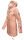 Marikoo Zimtzicke Damen Outdoor Softshell Jacke lang  B614 Rosa w.D. Größe S - Gr. 36