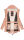 Marikoo Zimtzicke Damen Outdoor Softshell Jacke lang  B614 Rosa w.D. Größe S - Gr. 36