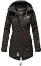 Marikoo Zimtzicke Damen Outdoor Softshell Jacke lang...