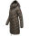 Marikoo Armasa Damen Winter Steppjacke Stepp Parka Winterjacke B842 Anthrazit-Gr.XS
