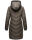 Marikoo Armasa Damen Winter Steppjacke Stepp Parka Winterjacke B842 Anthrazit-Gr.XS