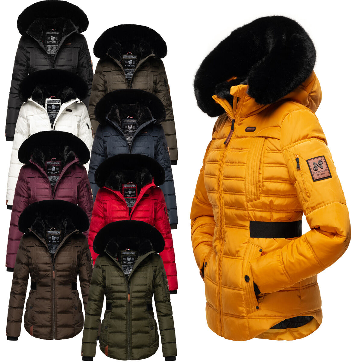 Navahoo Damen Winterjacke