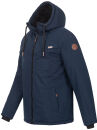 Alessandro Salvarini Herren Winter Jacke AS321 Navy Größe S - Gr. S