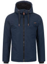 Alessandro Salvarini Herren Winter Jacke AS321 Navy Größe XXXL - Gr. 3XL