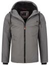 Alessandro Salvarini Herren Winter Jacke AS321 Dunkelgrau...