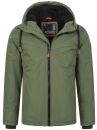 Alessandro Salvarini Herren Winter Jacke AS321 Olive Größe XXXL - Gr. 3XL