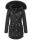 Navahoo Mangala Princess Damen Winterjacke mit Teddyfell B873 Schwarz-Gr.S