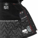 Navahoo Mangala Princess Damen Winterjacke mit Teddyfell B873 Schwarz-Gr.M