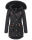 Navahoo Mangala Princess Damen Winterjacke mit Teddyfell B873 Schwarz-Gr.M