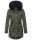 Navahoo Mangala Princess Damen Winterjacke mit Teddyfell B873 Grün-Gr.XL