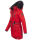 Navahoo Mangala Princess Damen Winterjacke mit Teddyfell B873 Rot-Gr.M