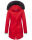 Navahoo Mangala Princess Damen Winterjacke mit Teddyfell B873 Rot-Gr.M