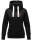 Navahoo Damen Sweatshirt Hoodie mit Kapuze B563 Schwarz Größe XS - Gr. 34