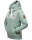 Navahoo Damen Sweatshirt Hoodie mit Kapuze B563 Dusty Mint Melange Größe M - Gr. 38