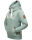 Navahoo Damen Sweatshirt Hoodie mit Kapuze B563 Dusty Mint Melange Größe L - Gr. 40