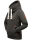 Navahoo Damen Sweatshirt Hoodie mit Kapuze B563 Dark Grey Melange Größe XS - Gr. 34