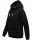 Navahoo Zuckerbärchen Damen Hoodie Sweatshirt Pullover mit Kapuze B901 Schwarz-Gr.XXL