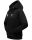 Navahoo Zuckerbärchen Damen Hoodie Sweatshirt Pullover mit Kapuze B901 Schwarz-Gr.XXL