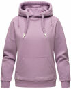 Navahoo Zuckerbärchen Damen Hoodie Sweatshirt Pullover mit Kapuze B901 D.Lila-Gr.S