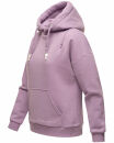 Navahoo Zuckerbärchen Damen Hoodie Sweatshirt Pullover mit Kapuze B901 D.Lila-Gr.S