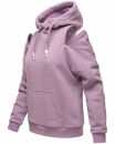 Navahoo Zuckerbärchen Damen Hoodie Sweatshirt Pullover mit Kapuze B901 D.Lila-Gr.S