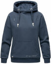 Navahoo Zuckerbärchen Damen Hoodie Sweatshirt Pullover mit Kapuze B901 D.Blue-Gr.XL