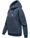 Navahoo Zuckerbärchen Damen Hoodie Sweatshirt Pullover mit Kapuze B901 D.Blue-Gr.XL