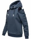 Navahoo Zuckerbärchen Damen Hoodie Sweatshirt Pullover mit Kapuze B901 D.Blue-Gr.XL
