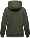 Navahoo Zuckerbärchen Damen Hoodie Sweatshirt Pullover mit Kapuze B901 D.Olive-Gr.M