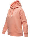 Navahoo Goldfee Damen Sweatshirt Hoodie Pullover Pulli Sweater Kapuze B800 Apricot-Gr.S