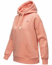 Navahoo Goldfee Damen Sweatshirt Hoodie Pullover Pulli Sweater Kapuze B800 Apricot-Gr.XXL