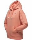 Navahoo Goldfee Damen Sweatshirt Hoodie Pullover Pulli Sweater Kapuze B800 Apricot-Gr.XXL