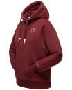 Navahoo Goldfee Damen Sweatshirt Hoodie Pullover Pulli Sweater Kapuze B800 Bordeaux-Gr.XL