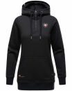 Navahoo Zauberelfe Damen Hoodie Pulli Sweater mit Kapuze B903 Navy-Gr.L