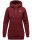 Navahoo Zauberelfe Damen Hoodie Pulli Sweater mit Kapuze B903 Bordeaux-Gr.XS