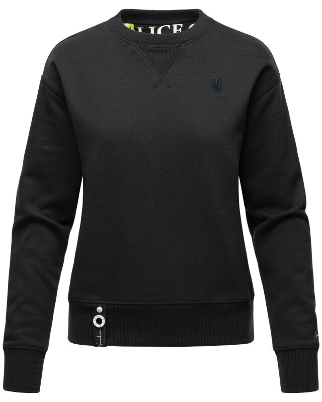 Navahoo Zuckerschnecke Damen Pullover Pulli Sweatshirt Sweater B904 Navy-Gr.XXL