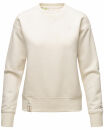 Navahoo Zuckerschnecke Damen Pullover Pulli Sweatshirt Sweater B904 Offwhite-Gr.L