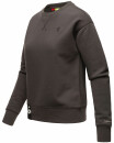 Navahoo Zuckerschnecke Damen Pullover Pulli Sweatshirt Sweater B904 D.-Grau-Gr.XS