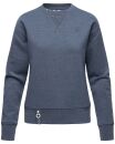 Navahoo Zuckerschnecke Damen Pullover Pulli Sweatshirt Sweater B904 Blue-Gr.S