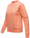 Navahoo Zuckerschnecke Damen Pullover Pulli Sweatshirt Sweater B904 Apricot-Gr.S