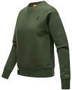 Navahoo Zuckerschnecke Damen Pullover Pulli Sweatshirt Sweater B904 Olive-Gr.XS